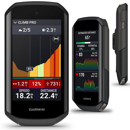 Wearable4U - Garmin Edge 1050 Premium Cycling Computer, Vivid Color Touchscreen Display, Built-in Speaker, Advanced Training with Power Bank Bundle